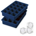 thumbnail image 3 of Tovolo Perfect Cube Ice Trays S/2 Deep Indigo, 3 of 3