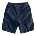 thumbnail image 3 of Boys Cargo Shorts solid color With Multiple Pockets Casual Summer Shorts Outdoor wear, 3 of 6