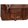 thumbnail image 5 of Vintage Men'S Brown Handmade Leather Briefcase Best Laptop Messenger Bag Satchel for Men Gifts for Him, 5 of 7