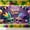 2A-180X110cm, variant on Colorful Balloons Mardi Gras Banner Feather Decor Carnival Display Mask Elements Purple Green Gold Festive Backdrop for Mardi Gras Party Carnival Celebration Masquerade Ball