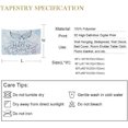thumbnail image 4 of FREEAMG Tapestry Watercolor Mermaid Scales Tail Hello Sea Tapestry Wall Hanging Decorative Wall Tapestries Wall Art Wall&nbsp;Blanket&nbsp;Bedding Tapestry for Bedroom Living Room Dorm 80"x60", 4 of 7