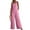 Pink, variant on pstuiky One Piece Jumpsuits for Women, Solid Color Loose Long Trousers Suspender with Pockets Athletic Womens Romper Black L