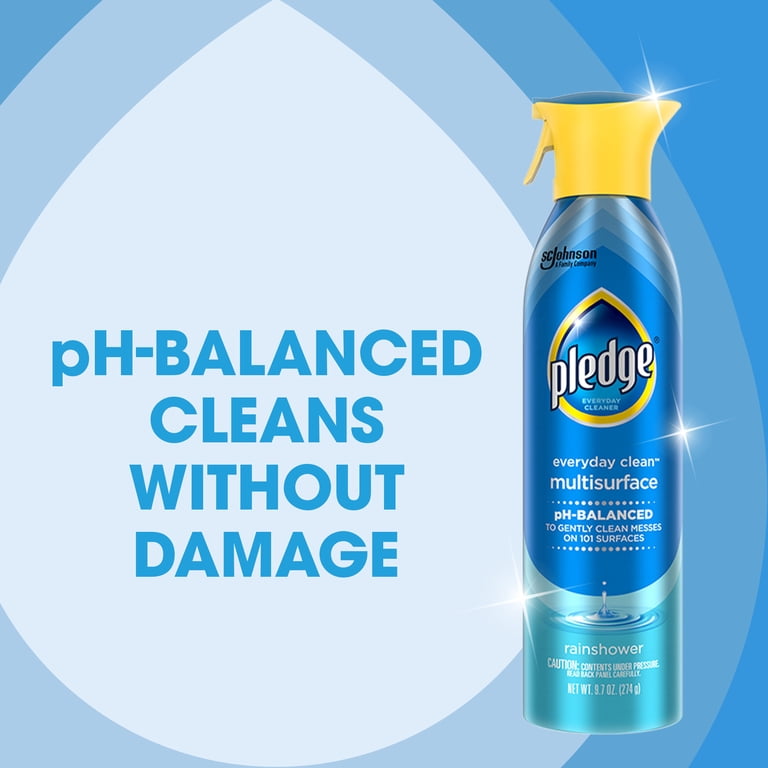 Pledge Multisurface Cleaner Everyday Clean Rainshower 3-Pack photo 2