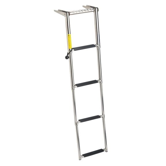 Garelick 19677:01 Eez-in Over-platform Telescoping Ladder - 4 Step