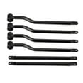 thumbnail image 6 of FUTUREORYY Motorcycle Side Bag Bracket Black 1Set 7.9x0.7x7.3In Iron, 6 of 8