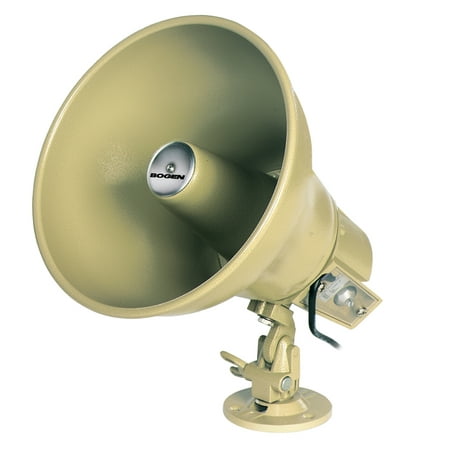 Self Amplified Horn - Bogen 15 watt Amplified Horn