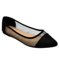 thumbnail image 2 of Zapatos Vestir Ballet Flats Mujer Transpirable para Dressy Casual Work Office, 2 of 9
