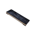 thumbnail image 1 of Toilet Tank Storage Tray Dresser Using high quality Storage Tray for Shampoo, Candles, Towel Black, 1 of 7