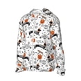thumbnail image 2 of Pofeuu Halloween Dachshund Print Sun Protection Outdoor Lightweight Full Zip UV Cooling Hoodie Long Sleeve Summer Clothing for Outdoor Hiking-XX-Large, 2 of 5