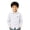 White, variant on Fozruso Boys Uniform Dress Shirt, Long Sleeve Button-Down Shirts for Kids School Daily Casual