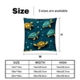 thumbnail image 5 of Inserts Set of 2, Bed Pillow with Unique Patterns,for Home and Office Decor, Available in 16x16, 18x18, and 20x20 Inches, 5 of 6