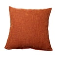 thumbnail image 2 of 17.7in Linen Pillow, Summer Cushion with Insert, Outdoor Indoor Throw Pillow, Decorative Accent for Sofa Bedroom Couch, 2 of 6