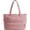 Dark Pink, variant on Tote Bag for Women, Lightweight Shoulder Bag with Compartments Puffy Handbag for Travel, Work, Beach, Gym, Shop, Pink