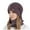 A, variant on Womens Mens Winter Beenie Hats Scarf Set Warm Baggy Knit Skulls Caps Neck Warmer With Fleeces Lined Cold Weather Hat For Adults
