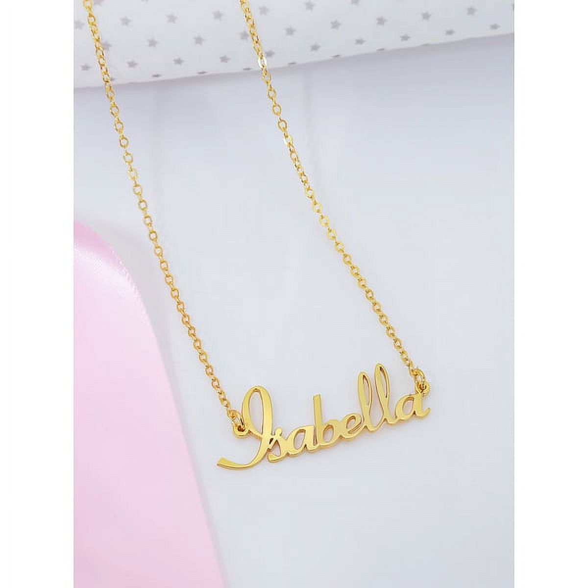 Personalized Script Name Necklace