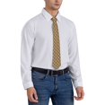 thumbnail image 7 of Xecao Forest Animal Print Tie For Men Necktie Woven Jacquard Neck Ties,Classic Men's Tie, 7 of 7