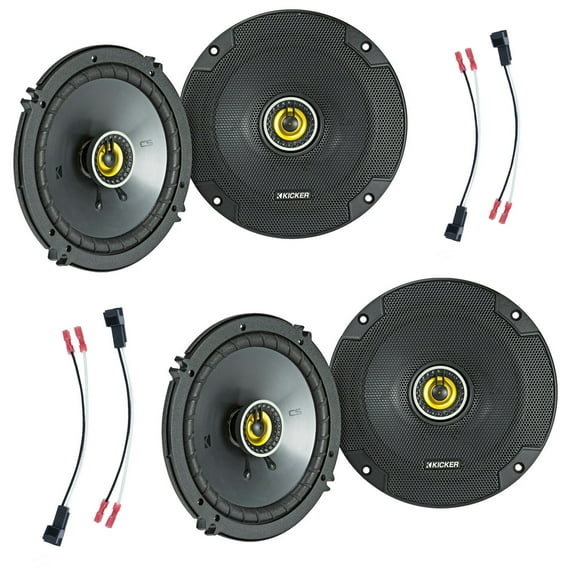 Kicker CS Series Factory Speaker Upgrade Package Fits select 2004-2012 Chevrolet Colorado