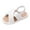 White, variant on Linfrsh Baby Boys Girls Summer Sandals Outdoor Beach Anti-Slip Rubber Soft Sole Kids Toddler First Walking Shoes(White,6-12 Months)