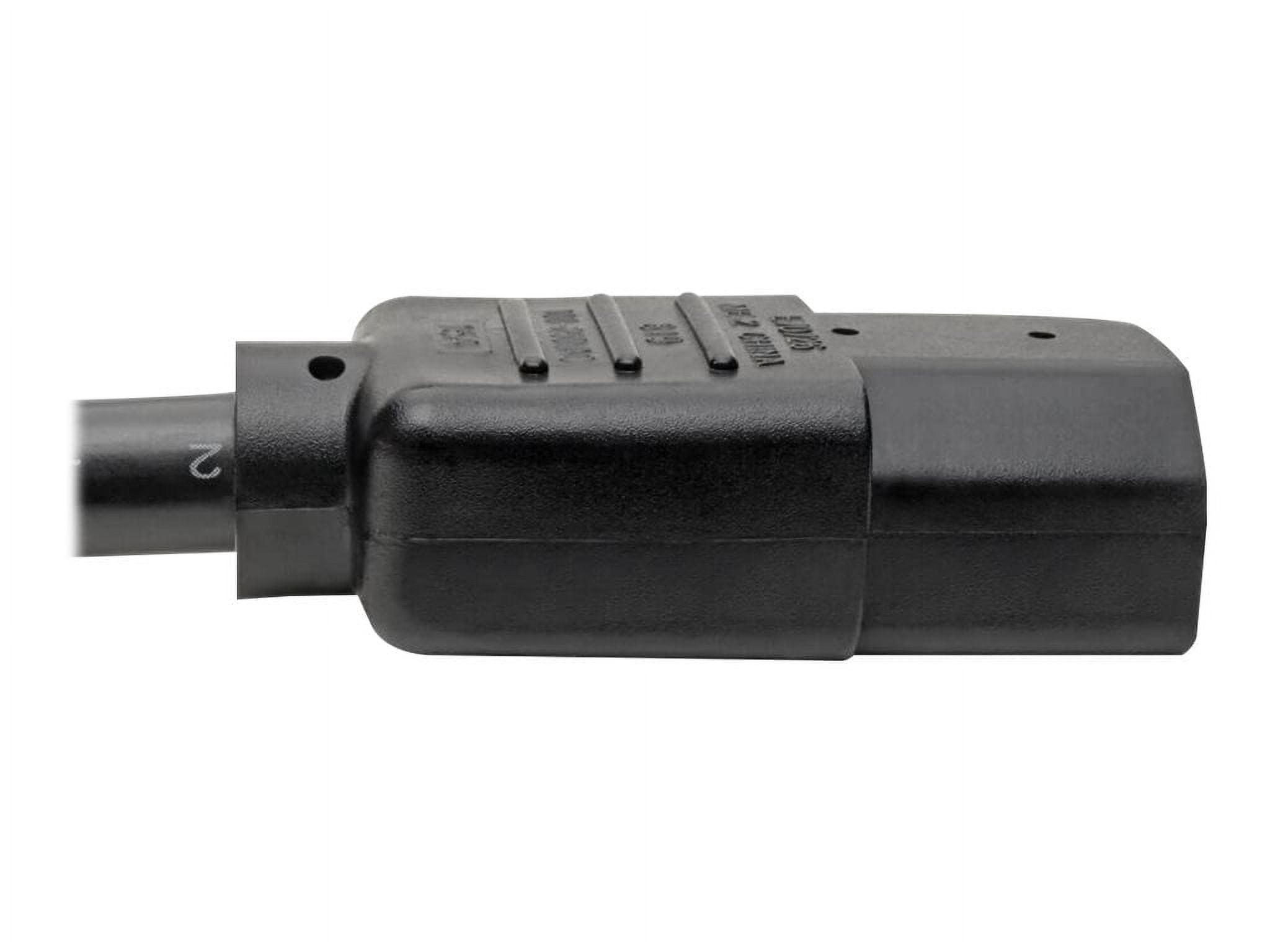 Tripp Lite 6ft Computer Power Cord Cable C14 to C15 Heavy Duty 16A 14AWG 6'