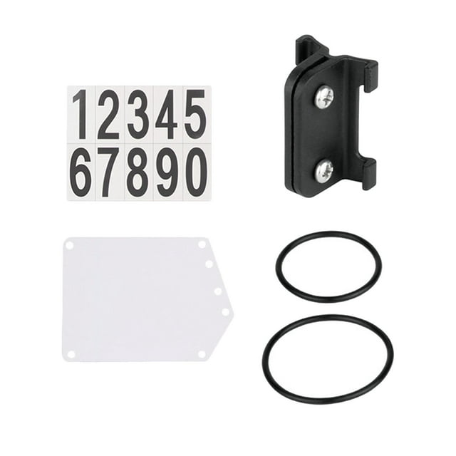 Soporte Para Matrícula De Bicicleta De Carretera, Soporte Para Tarjetas De Carreras De Ciclismo, Estante Trasero Fijo, Tubo Redondo Sunnimix Portamatrículas Bike Race