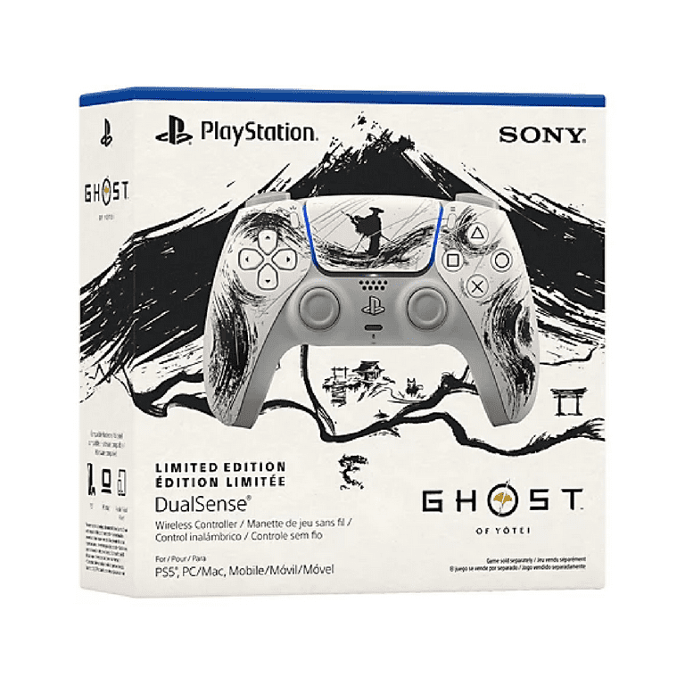 Sony DualSense Wireless Controller Ghost of Yotei Black Limited Ed