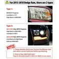 thumbnail image 2 of For 2016-2018 Dodge RAM 1500 2500 3500 3Pair Led Headlight Hi/Lo+Fog light Bulbs, 2 of 7