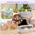 thumbnail image 3 of Resin Figurines Luminous Tiny Glow in the Dark Colorful Cube Shaped Miniature Animal Figure for Garden Aquarium Home Decor, 3 of 4