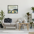 thumbnail image 2 of Stupell Industries Mountain Meadow Landscape Horizon Painting Luster Gray Floating Framed Canvas Print Wall Art, Design by Jan Weiss, 2 of 6