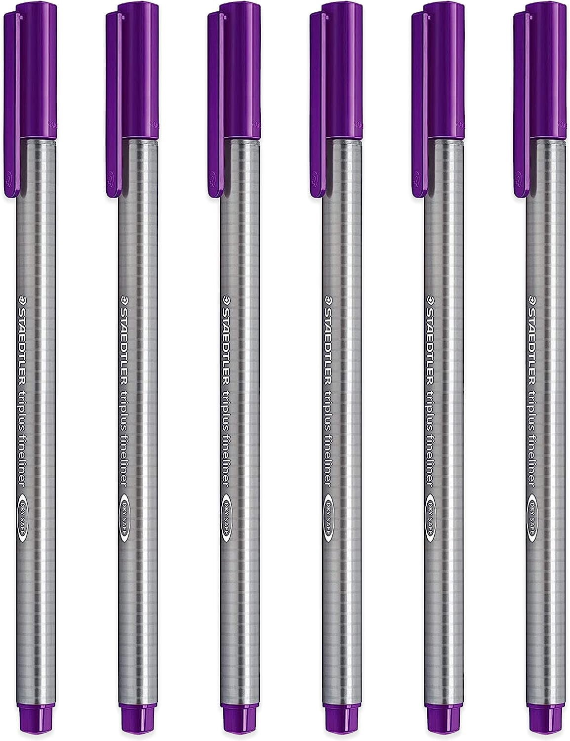 STAEDTLER Triplus Fineliner & Fibre Tip Pen Set | 40 Pens Total, 20 Of Each | Ergonomic Triangular Barrel, Dry-Safe Ink