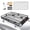 64 Inches (Frame + Net), variant on Cherish ExploreHorizon Roof Rack Cargo Basket for Trucks & SUVs | 46"x36"x4.5" | 200LB Load Capacity with Reinforced Cargo Net | Heavy-Duty Steel Universal Fit, Durable Storage