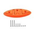 thumbnail image 3 of Cornamusa plegable para barco de 5 pulgadas, fácil de instalar, repuestos, accesorio portátil para barco Naranja, 3 of 9