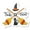Blk/Yel- Trick Or Treats, variant on Magnet Me Up Halloween Creep It Real Spooky Funny Holiday Magnet Decal, 5x4.5 Inches, Heavy Duty Automotive Magnet For Car Truck SUV Or Any Other Magnetic Surface