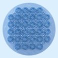 thumbnail image 4 of Homerr - Alfombrilla de baño exfoliante con ventosa redonda, antideslizante, de secado rápido, para masaje de pies y ducha, para uso diario, 4 of 8