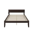 thumbnail image 4 of AFI Orlando Queen Solid Wood Platform Bed, Espresso, 4 of 7