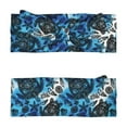 thumbnail image 4 of Balery Turtle，Shell Algae Starfish Coral Pattern Baby Headbands Hairbands Hair Bow Elastics for Baby Girls Newborn Infant Toddlers Kids, 4 of 4