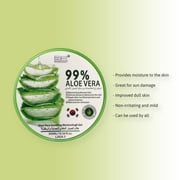 3S Aloe Vera Gel 99% Soothing Gel for Moisturizing, Replenishing and Repairing Skin 300ml