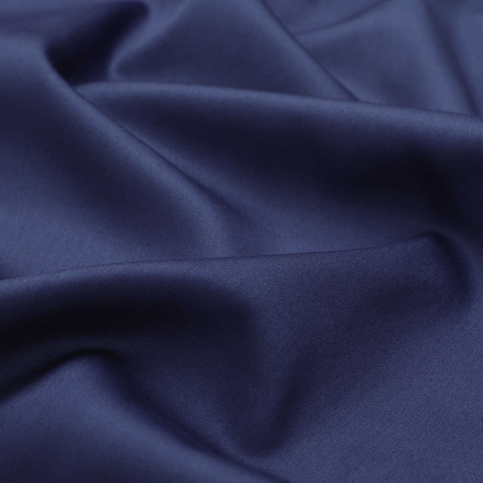 Unique Bargains Cotton Zipper Closure Pillowcase Set of 2 Navy Blue Standard