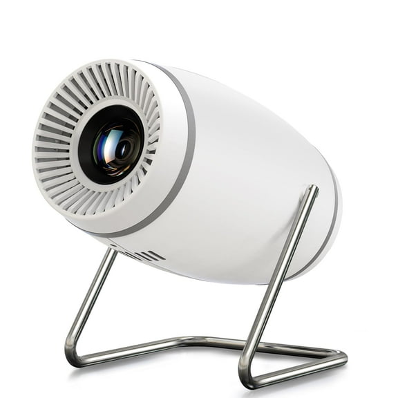 Proyector FEARWIKY Mini 4K 1080P WiFi Bluetooth 180° giratorio