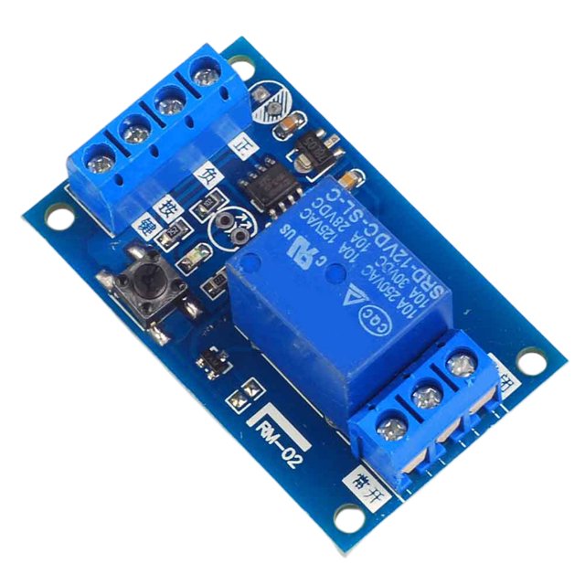 CHAMAIR 5V/12V Bistable Relay Module Microcontroller Control Factory