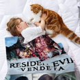 thumbnail image 2 of Resident Evil anti-pilling, suave, ligera, esponjosa y acogedora de lujo para hogar y cocina – Perfecta para niños y adultos,130X150cm, 2 of 6