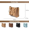 thumbnail image 4 of Hobo Shoulder Bags for Women, Ladies Designer Leather Top-Handle Crossbody Bucket Bags Tote Handbag Purse, 4 of 7