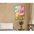 thumbnail image 2 of wall26 - European Town Canvas Wall Art - Watercolor Style European Town - Gallery Wrap Modern Home Art | Ready to Hang - 24x36 inches, 2 of 3
