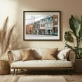 thumbnail image 3 of Main Street, Ellicott City 01 - Ellicott City Maryland Photography Vintage Street Photography Architecture Rustic City Travel Poster Scenic Black Framed Wall Art Print 11 x 14 inches, 3 of 4