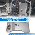 thumbnail image 2 of Unique Bargains A340E/F Automatic Transmission Filter Oil Pan Fit for Jeep Cherokee No.83504032/05083122AA - Pack of 1, 2 of 7