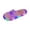 Q1Pink, variant on Kids Strawberry LED Light-Up Slide Sandals Fun Open-Toe Shoes Color:Pink,Size:4-4.5 Years