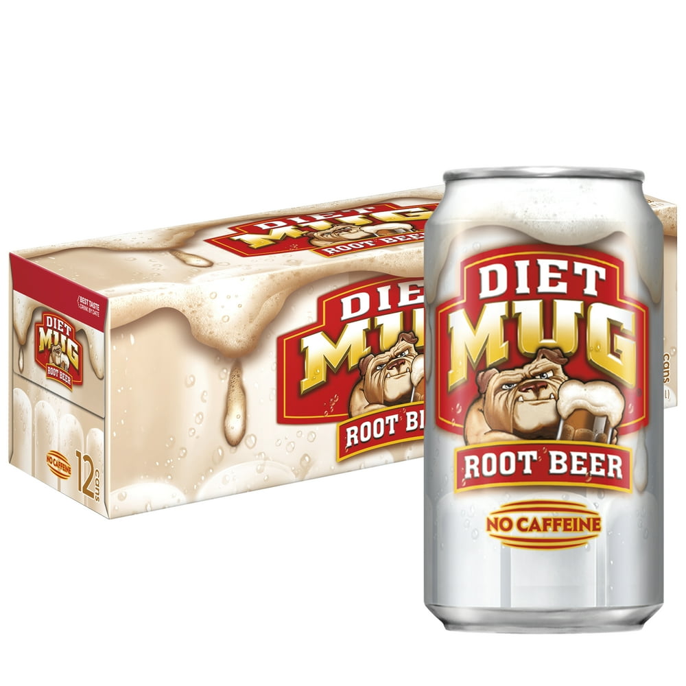 Diet Mug Diet Root Beer, 12 Fl Oz, 12 Count
