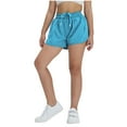 thumbnail image 2 of Girls Butterfly Shorts Casual 2 in 1 Zipper Pockets Girls Athletic Shorts High Waisted Drawstring Soccer Short Pants, 2 of 7