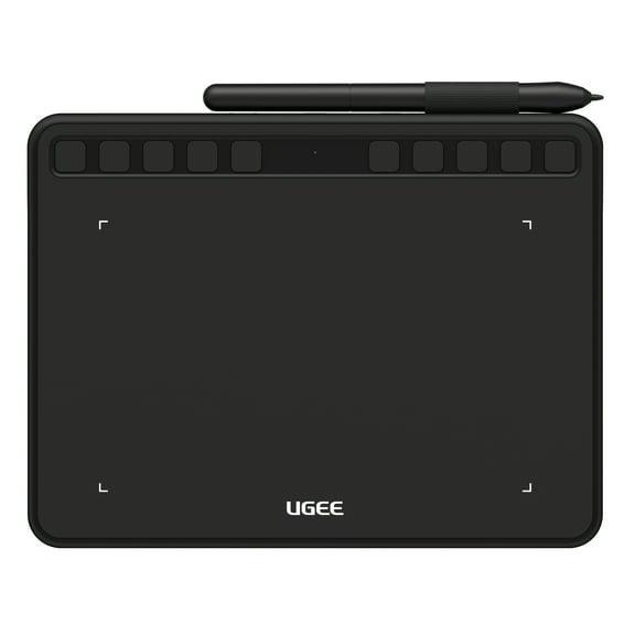 Shining S640 Graphic Drawing Tablet 6. 3x 4 inches Pen Tablet with 8192 Pressure Sensitivity Battery-Free Stylus, Digital Pen Tablet for Linux, Mac, Windows PC and Android OSU