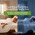 thumbnail image 5 of Aloha Soft by Cariloha Bamboo Viscose Sheets – 4-Piece Full Sheet Set – 16 in Deep Pockets – Buttery Soft Cooling Sheets – White, 5 of 8