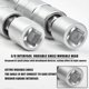 thumbnail image 3 of 2pcs 14mm/16mm Spark Plug Wrench,Spark Plug Removal Wrench,Removal Tool,Spark Plug Socket Wrench,12 Point Magnetic Drive for More Automotive, 3 of 5